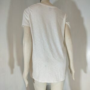 Just Be White Short Sleeve Tee